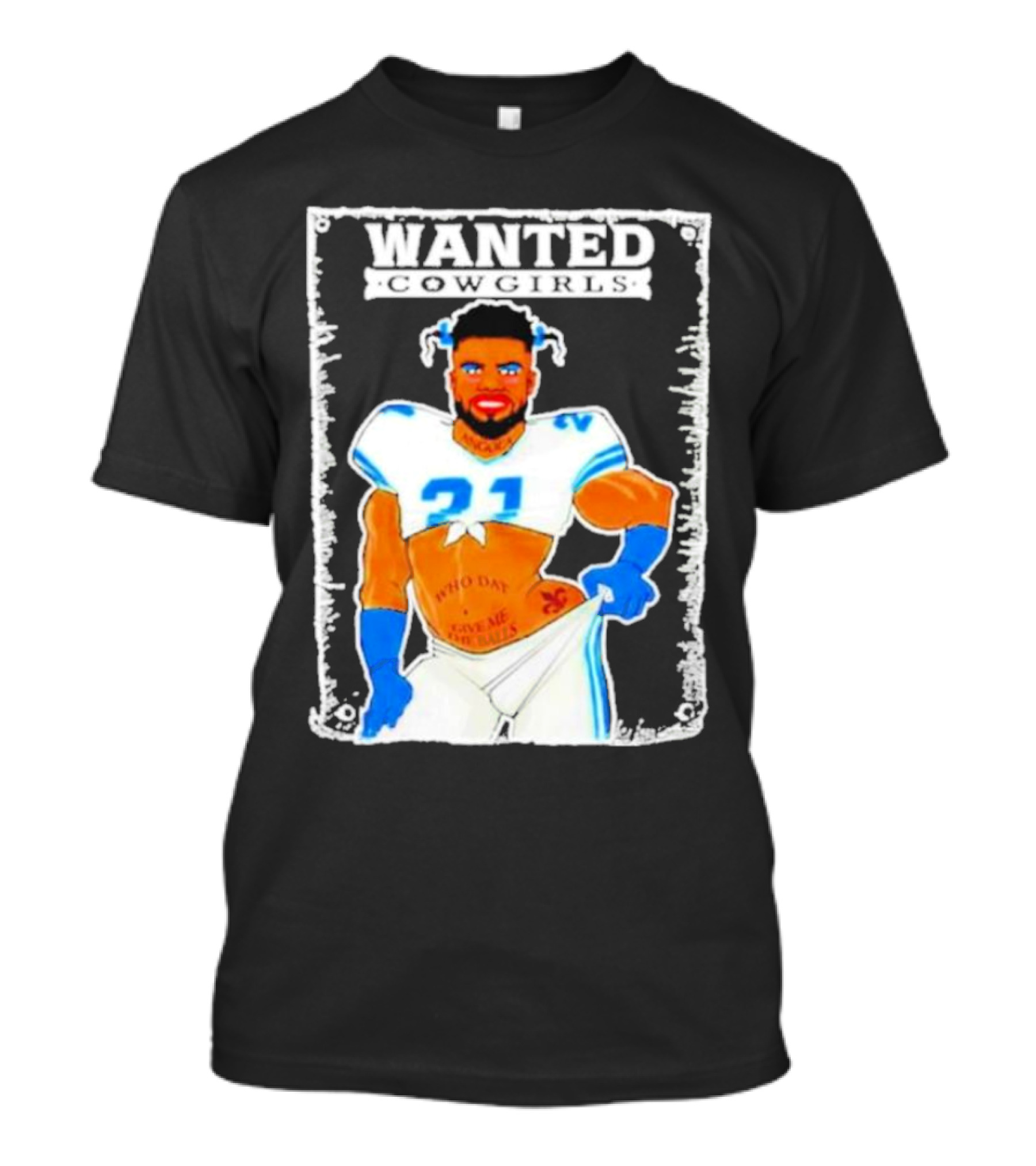 WANTED COWGIRLS 21 WHO DAY SAVE A WHOLE UNIVERSE T-Shirt