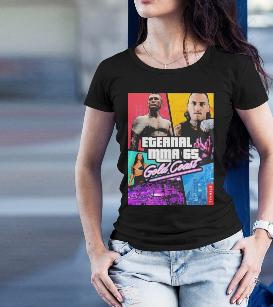 Eternal MMA 65 Gold Coast Kuhne Vs Dimps T-Shirt
