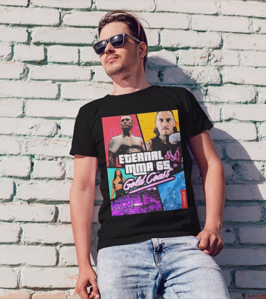 Eternal MMA 65 Gold Coast Kuhne Vs Dimps T-Shirt