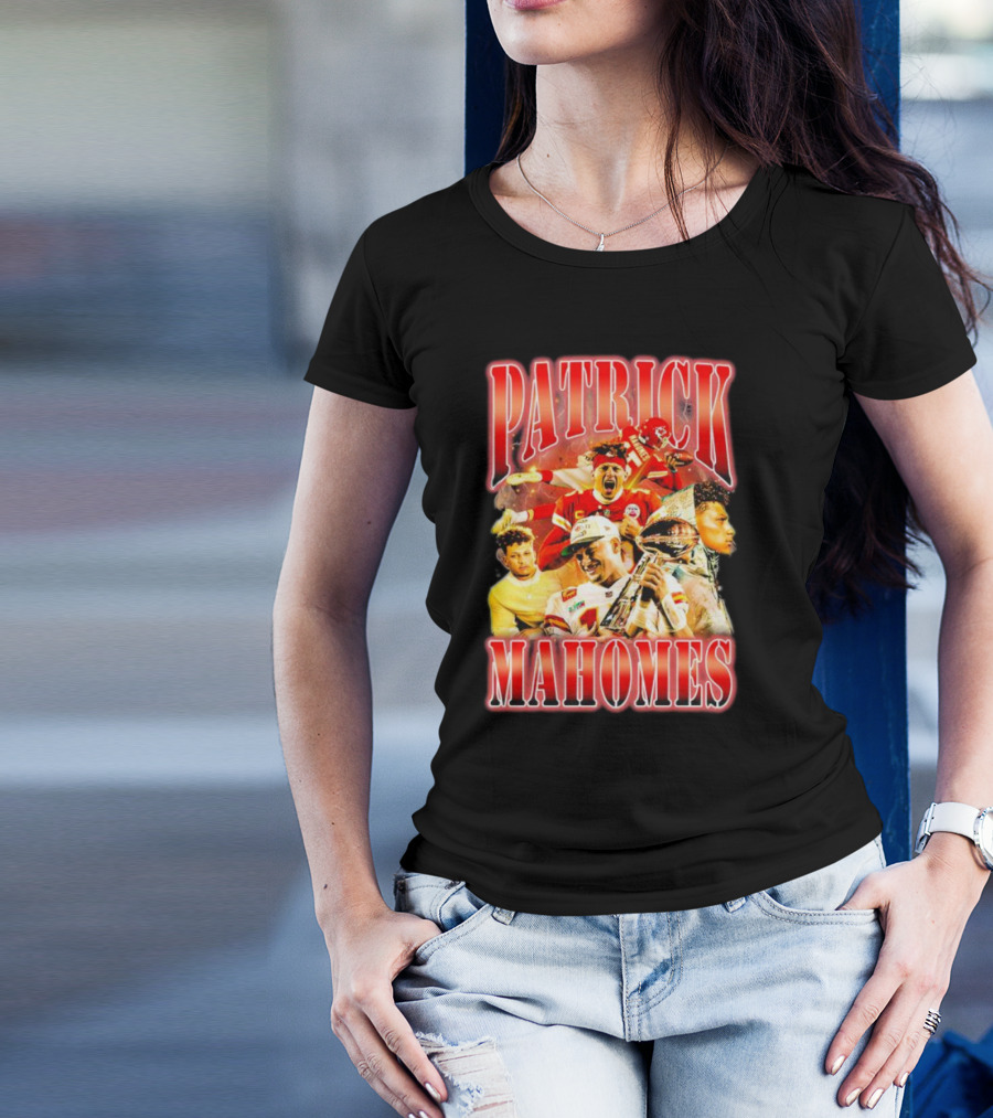 PATRICK MAHOMES NFL Quarterback Super Bowl Champion T-Shirt