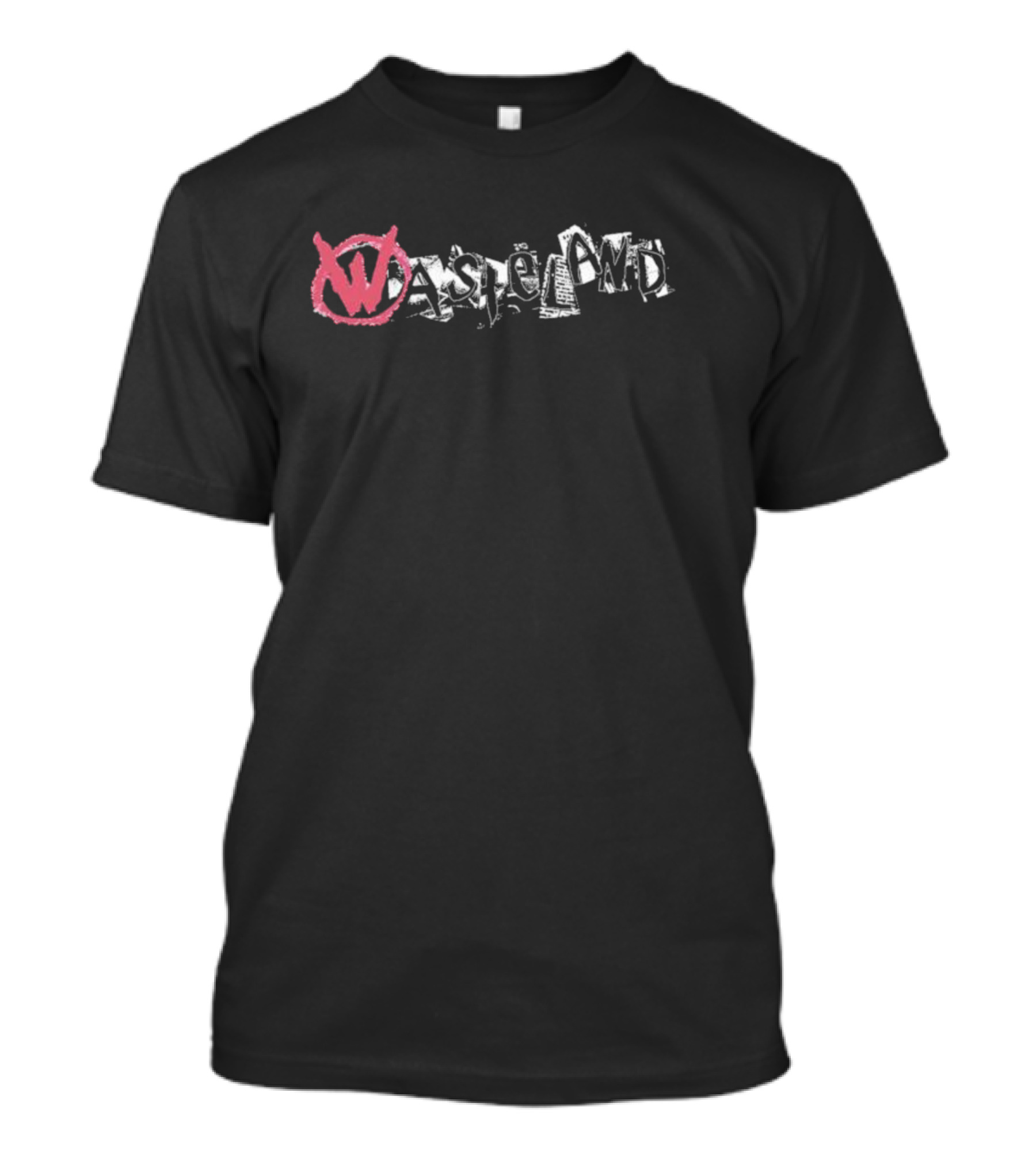 Wasteland Anarchy Symbol Graffiti T-Shirt