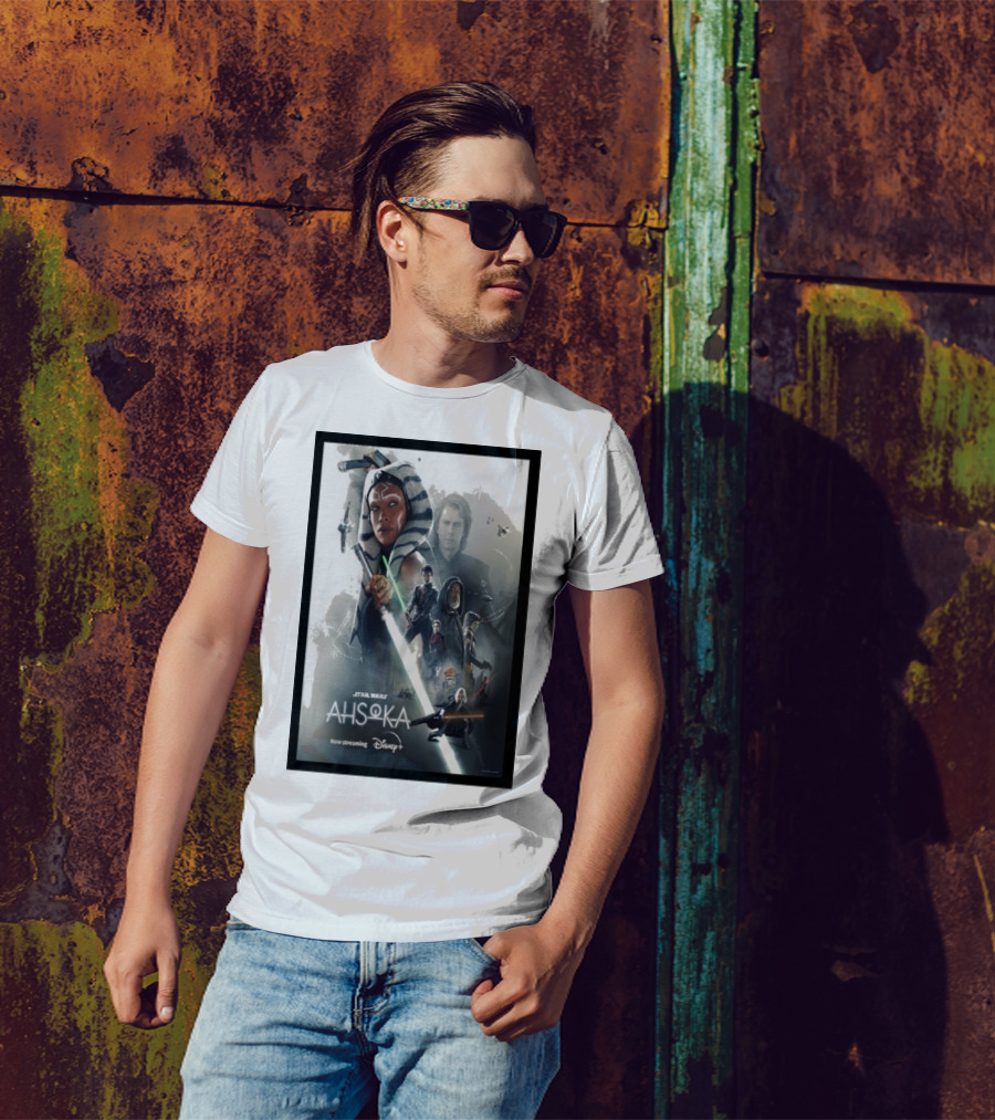Star Wars Ahsoka Anakin Now Streaming Disney Plus T-Shirt