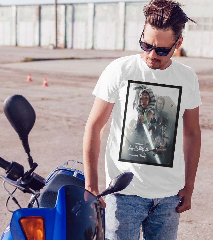 Star Wars Ahsoka Anakin Now Streaming Disney Plus T-Shirt