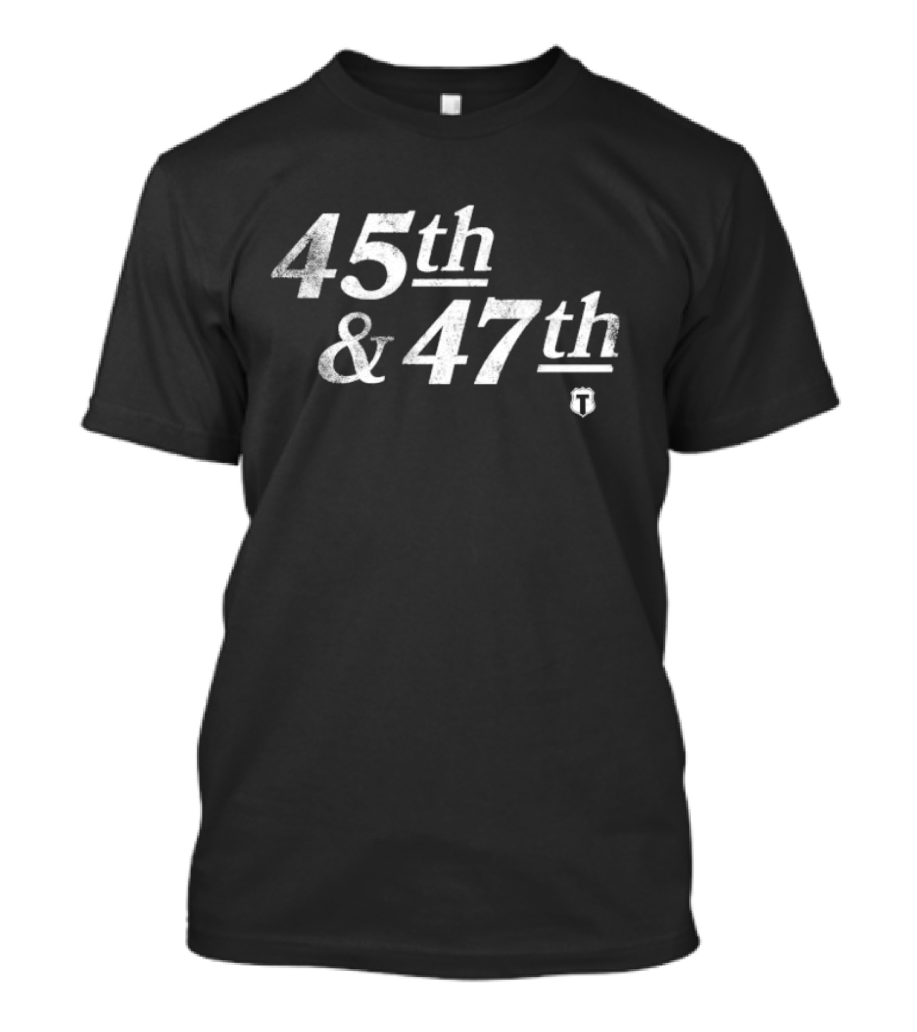 45th And 47th Th Presidents 'T' Emblem T-Shirt