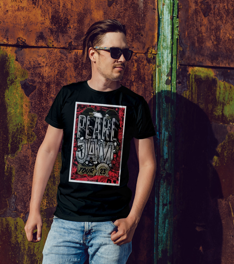 Pearl Jam Tour 23 Windy City Rock T-Shirt