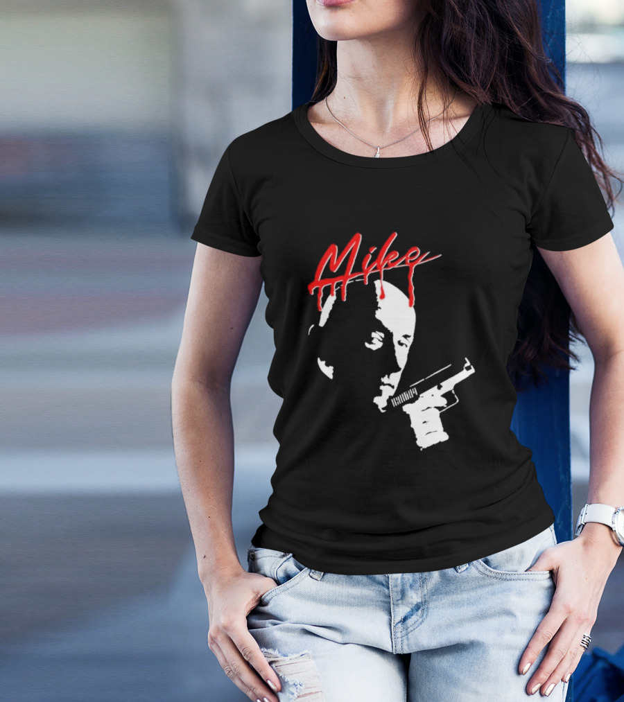 Mike Crime Noir Gunman T-Shirt