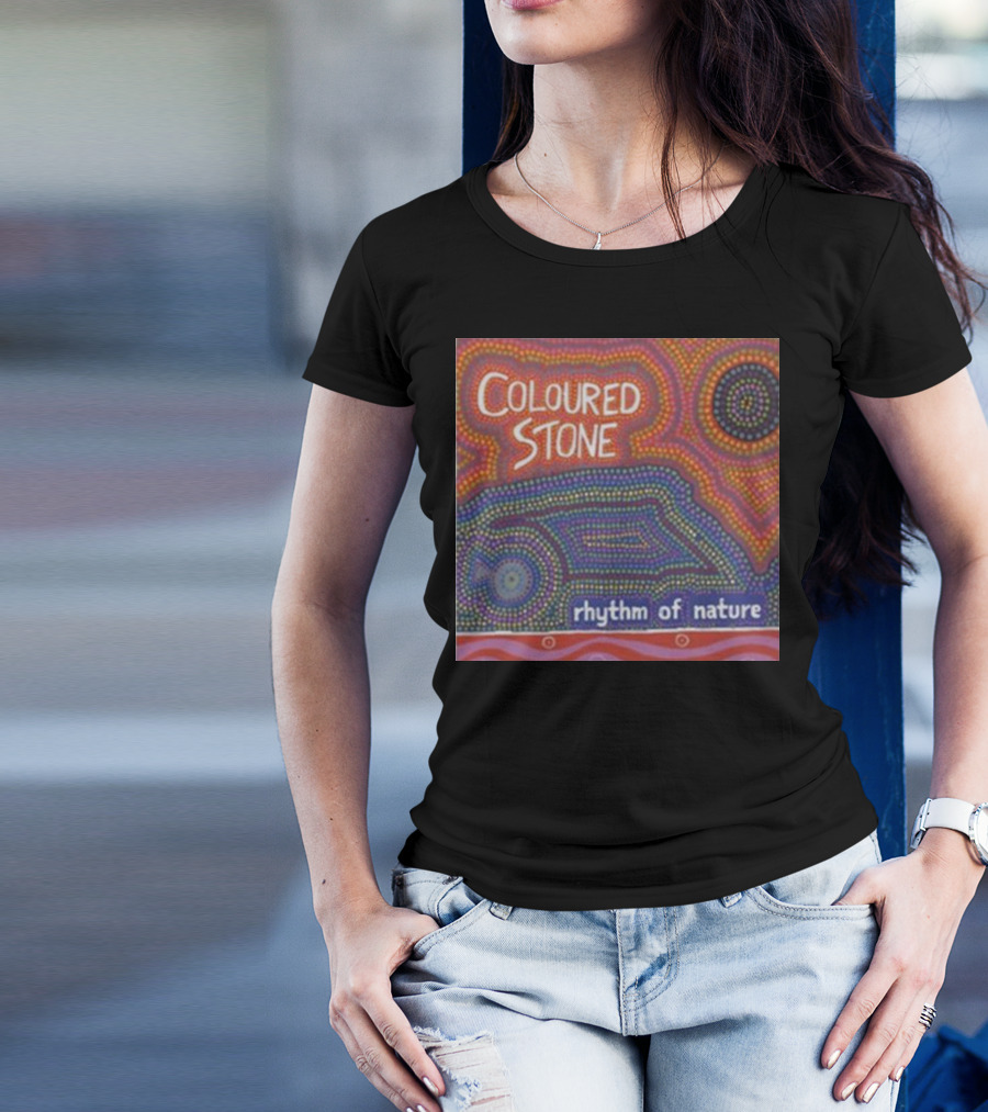 Coloured Stone Rhythm Of Nature T-Shirt