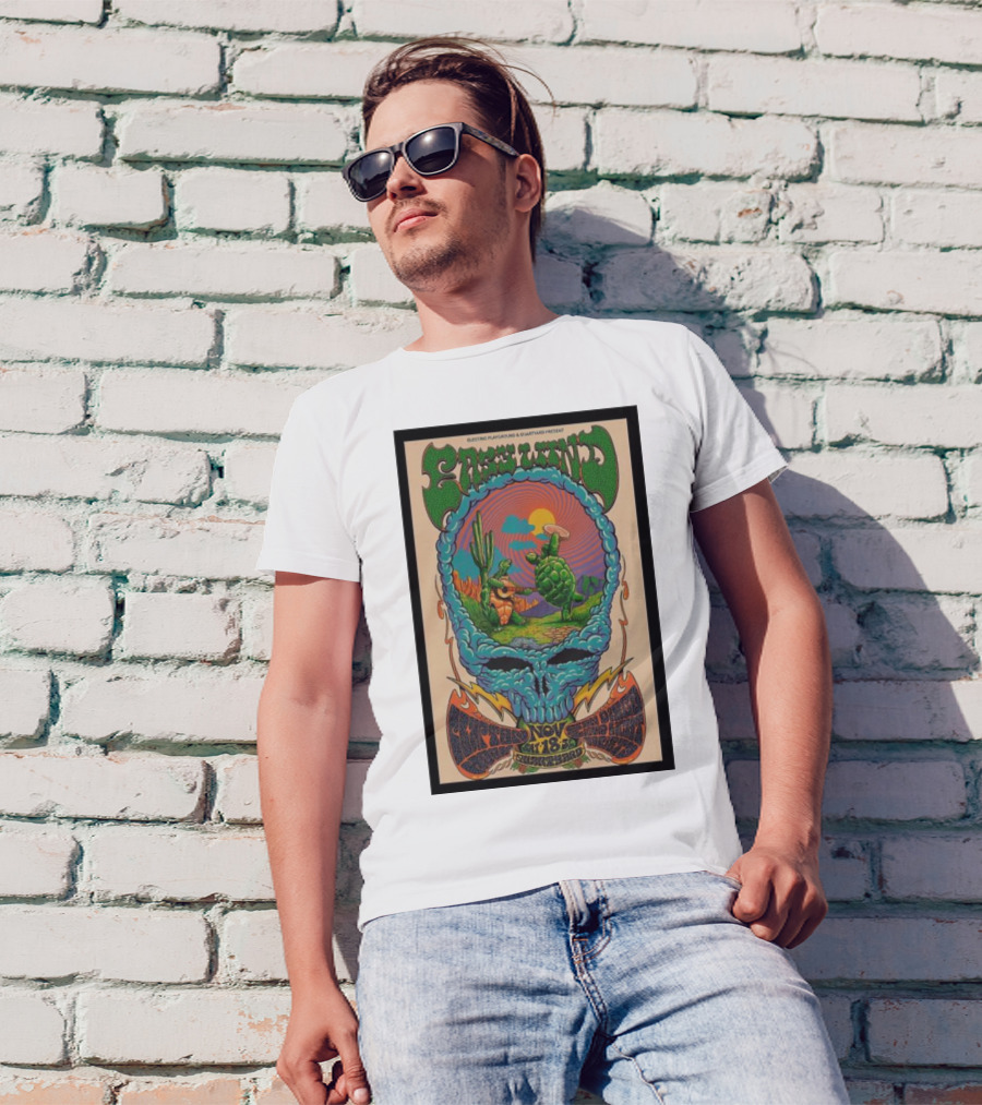 EASY WIND ELECTRIC PLAYGROUND CIUTATNOVA PRESENT NOVEMBER 18 GILLEY'S DALLAS DEAD FASHIONS ALEXANDER T-Shirt