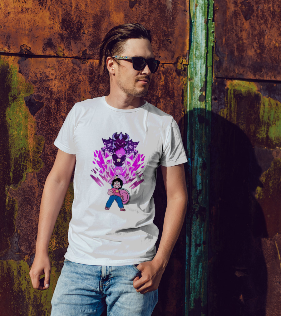 Jakeneutron Steven Universe Dark Fusion Transformation T-Shirt