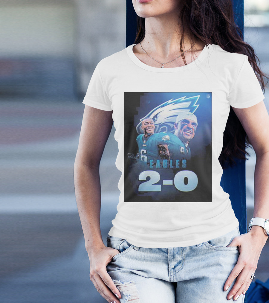 Eagles 2-0 NFL Strong Start T-Shirt