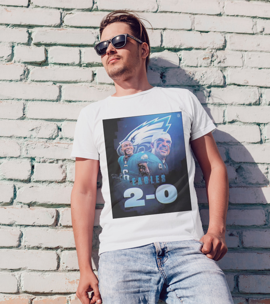 Eagles 2-0 NFL Strong Start T-Shirt