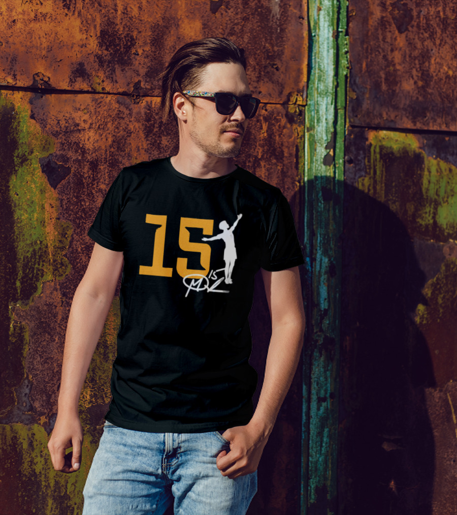 Rapinoe 15 Signature Silhouette And Signature T-Shirt
