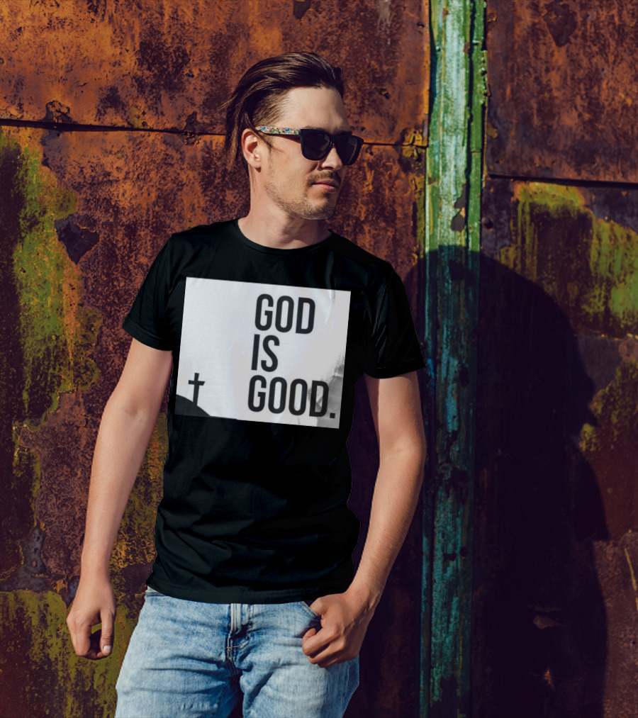 Dalton Risner God Is Good Christian Cross Faith T-Shirt