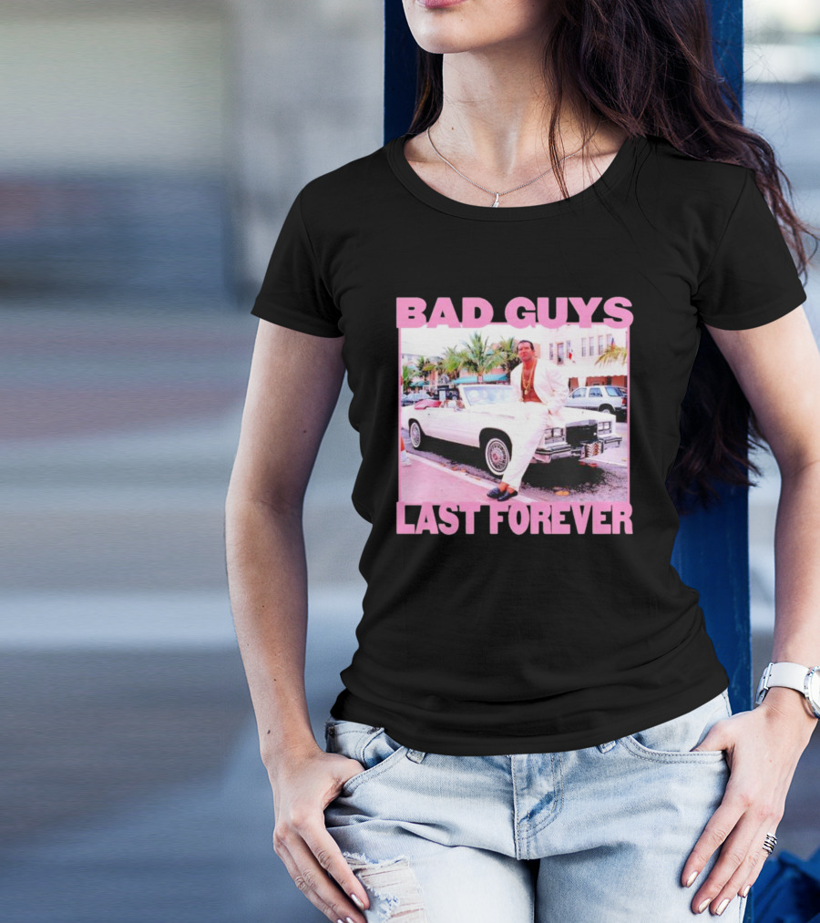 Scott Hall Bad Guys Last Forever Retro Miami Vibe T-Shirt