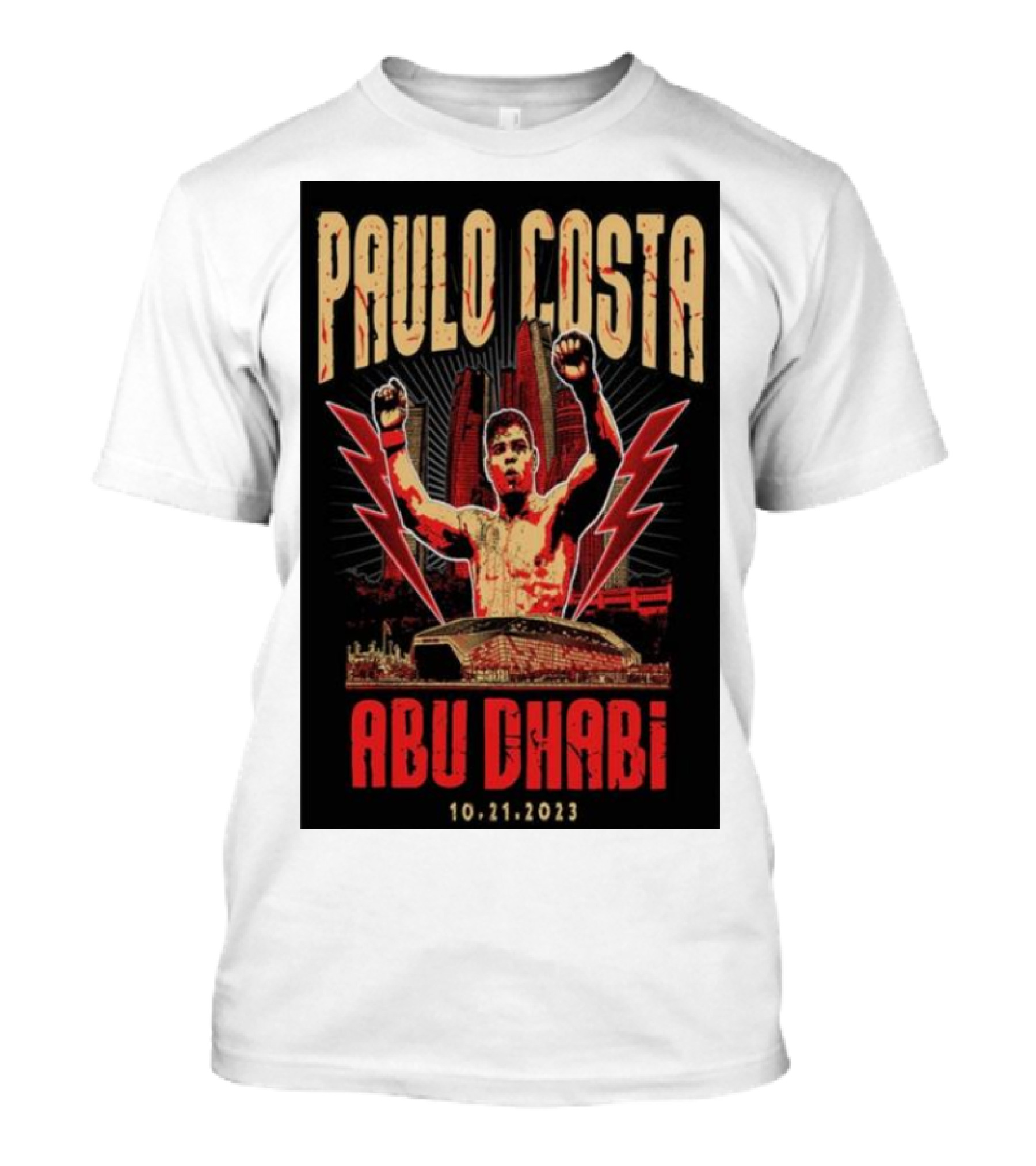 PAULO COSTA ABU DHABI 10.21.2023 T-Shirt