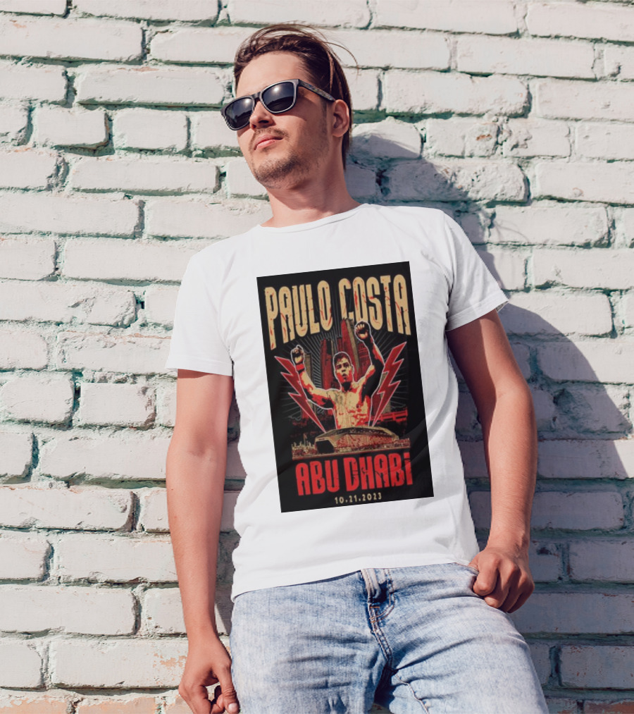 PAULO COSTA ABU DHABI 10.21.2023 T-Shirt