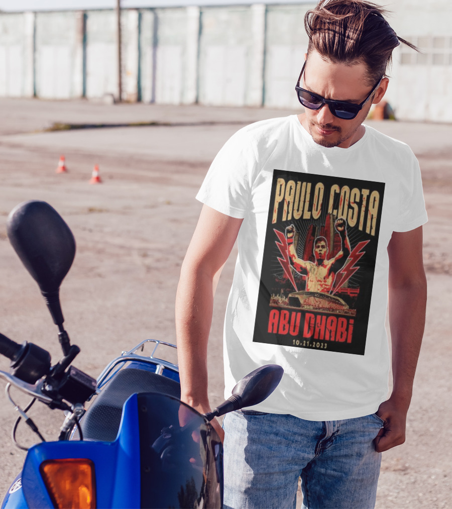 PAULO COSTA ABU DHABI 10.21.2023 T-Shirt