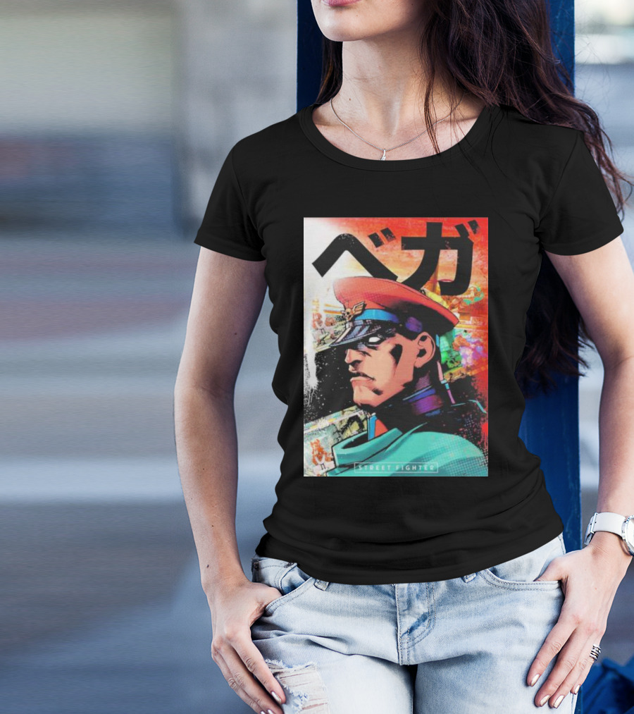 Street Fighter M Bison Vega T-Shirt