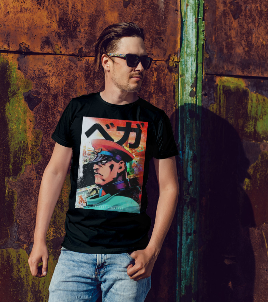 Street Fighter M Bison Vega T-Shirt