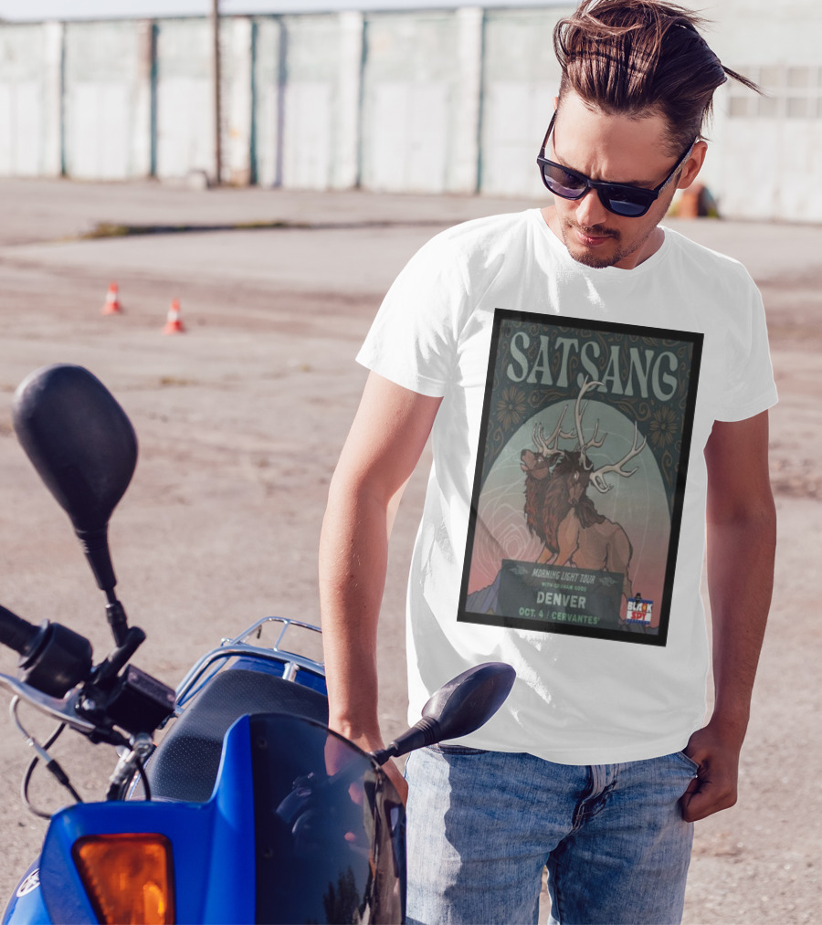 Satsang Morning Light Tour Denver October 4 Cervantes With Graham Good T-Shirt