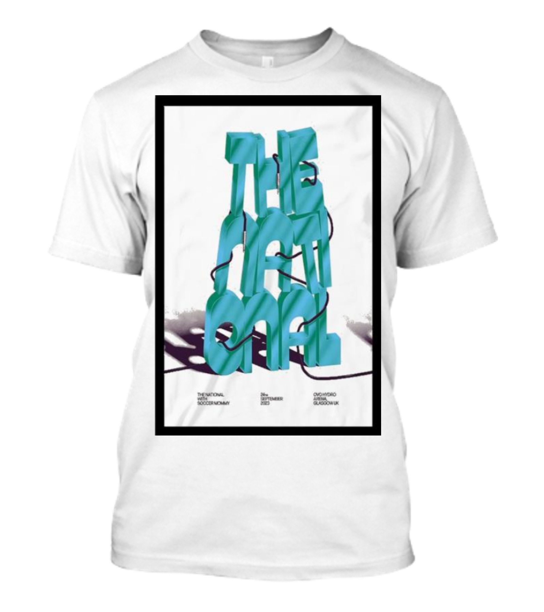 The National, Tuesday November 10th, 2015, O2 Academy Glasgow UK T-Shirt