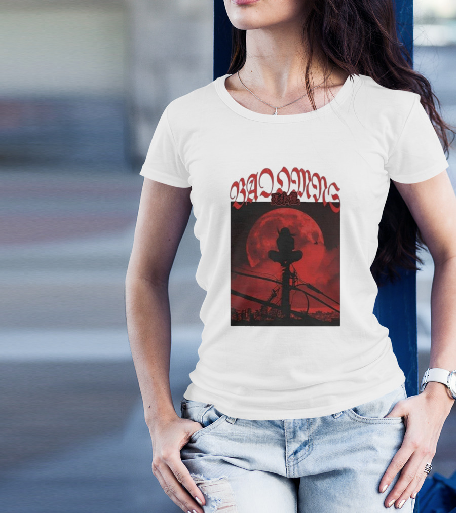 Bad Omens Red Moon Powerlines T-Shirt