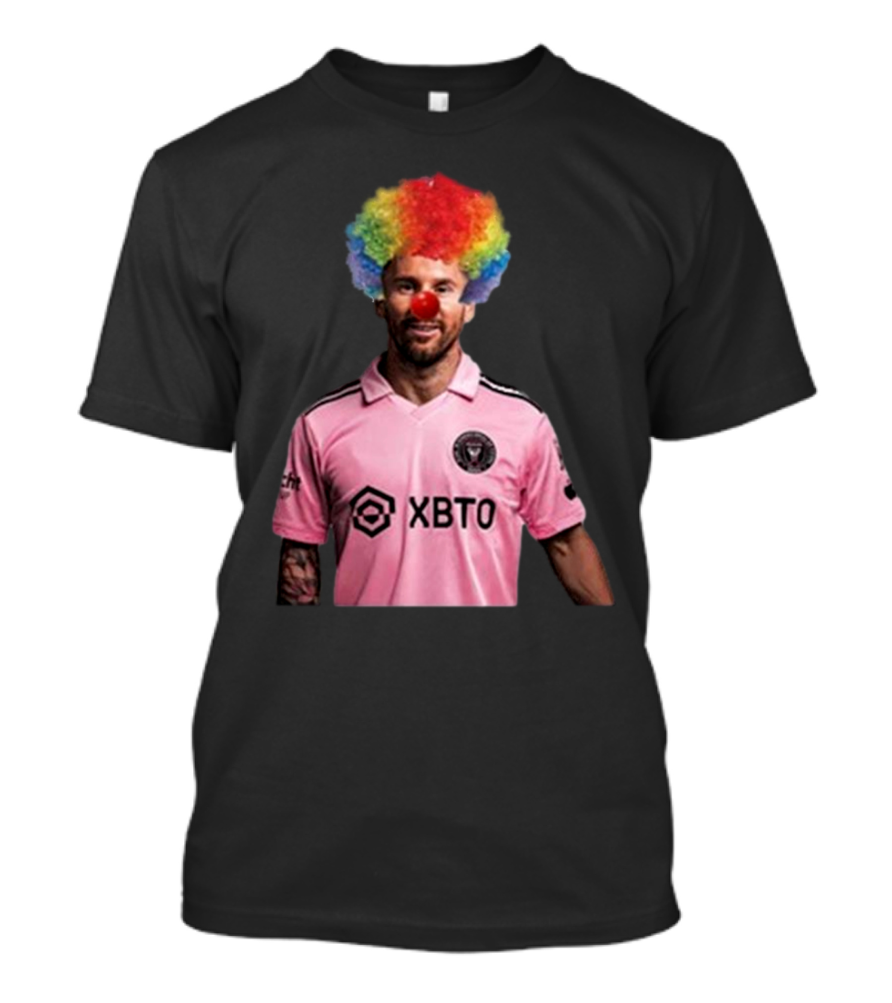 Orlando City Messi Clown XTBO Inter Miami Soccer Humor T-Shirt