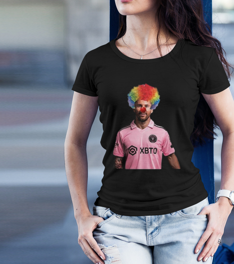 Orlando City Messi Clown XTBO Inter Miami Soccer Humor T-Shirt