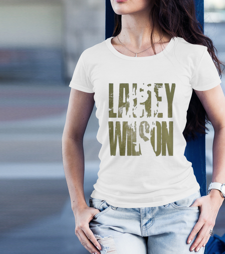 Lainey Wilson Country Music Font Cutout T-Shirt