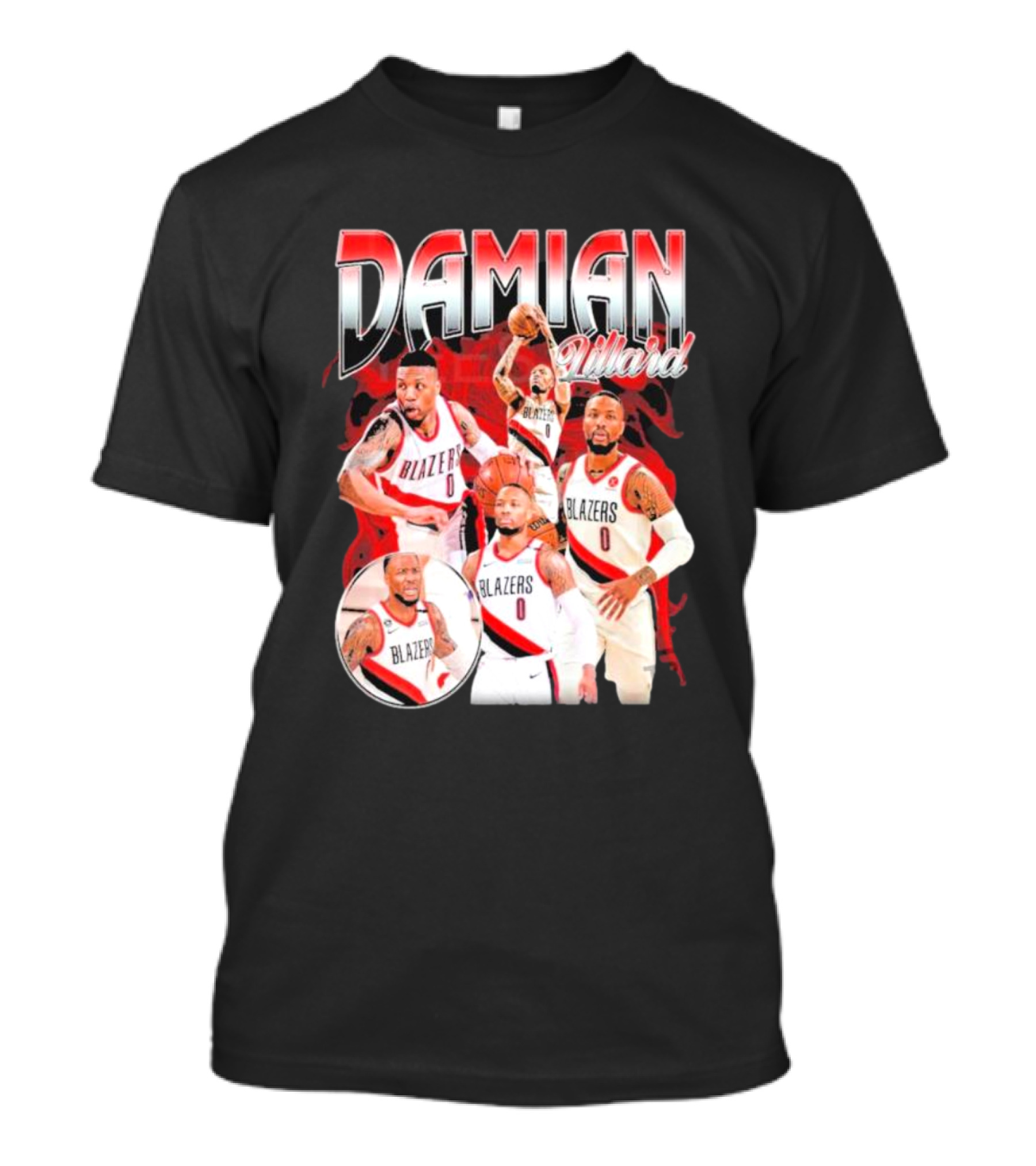 Damian Lillard Portland Blazers Basketball T-Shirt