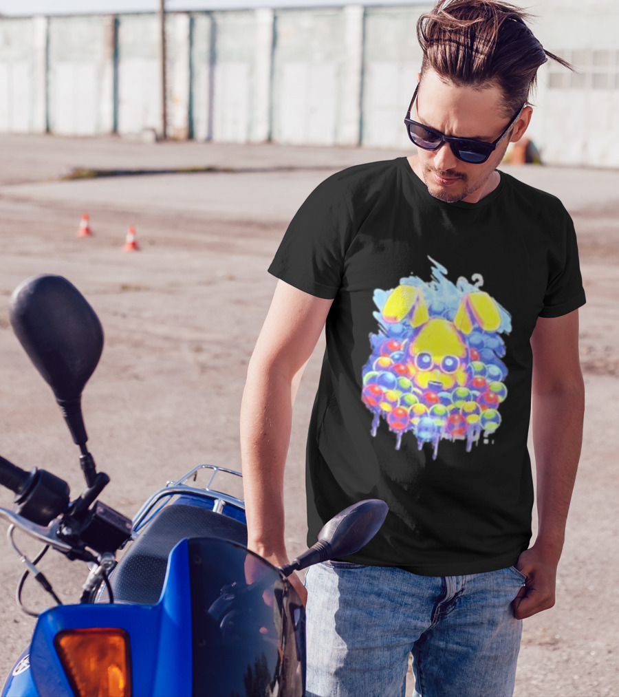 Five Nights At Freddy’s Ball Pit Surprise With Yellow Bunny Ears T-Shirt