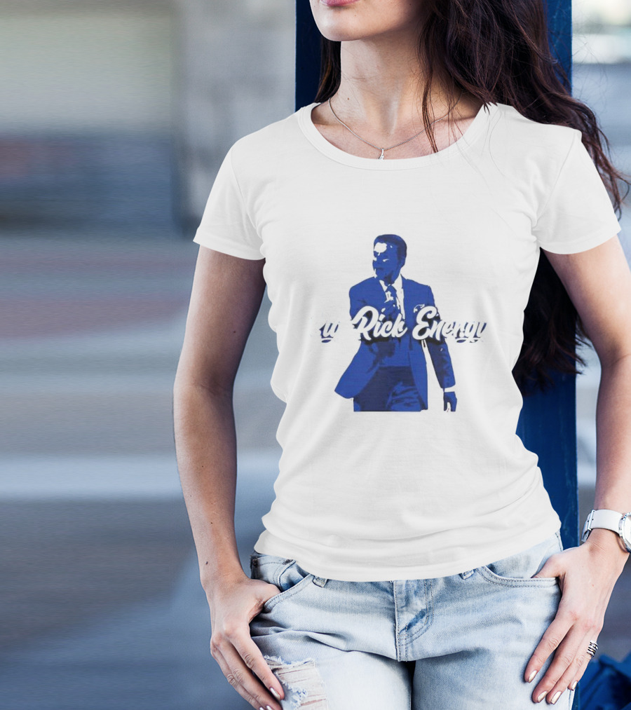 Aaron Torres Big Rick Energy Johnnie’s Blue Suit T-Shirt