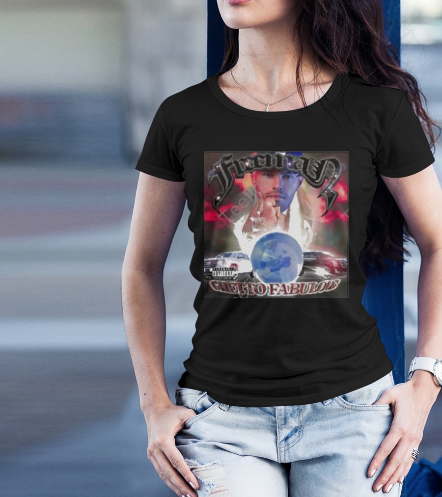 Freeman Ghetto Fabulous With Cars T-Shirt