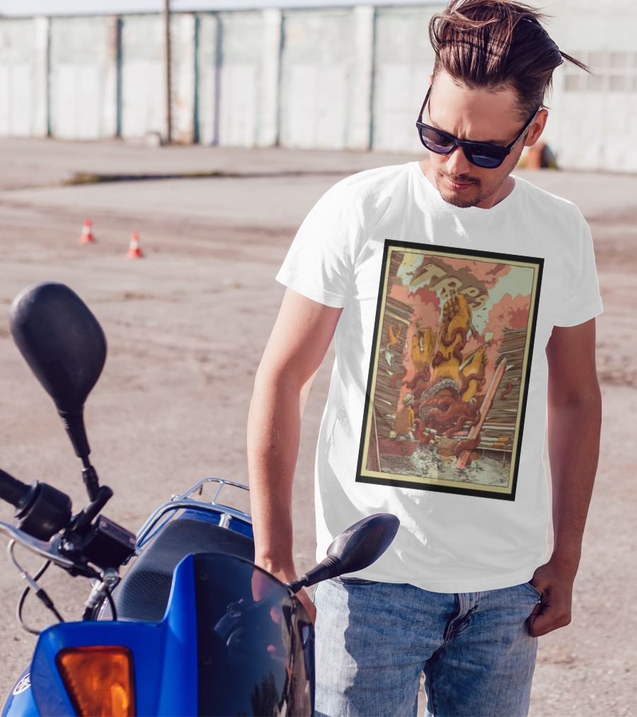 TRPS Festival San Francisco October 21 Floating Giant Hands And Tentacles Scene T-Shirt