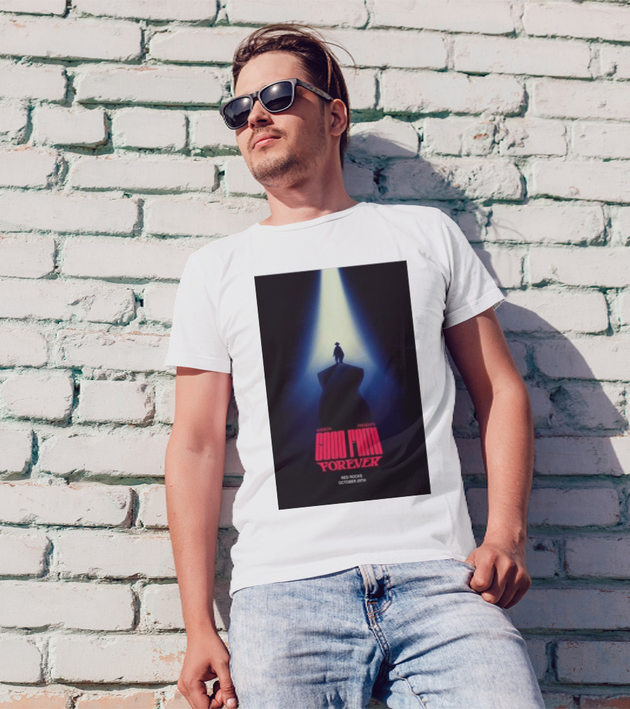 Madeon Presents Good Faith Forever Red Rocks October 29th T-Shirt