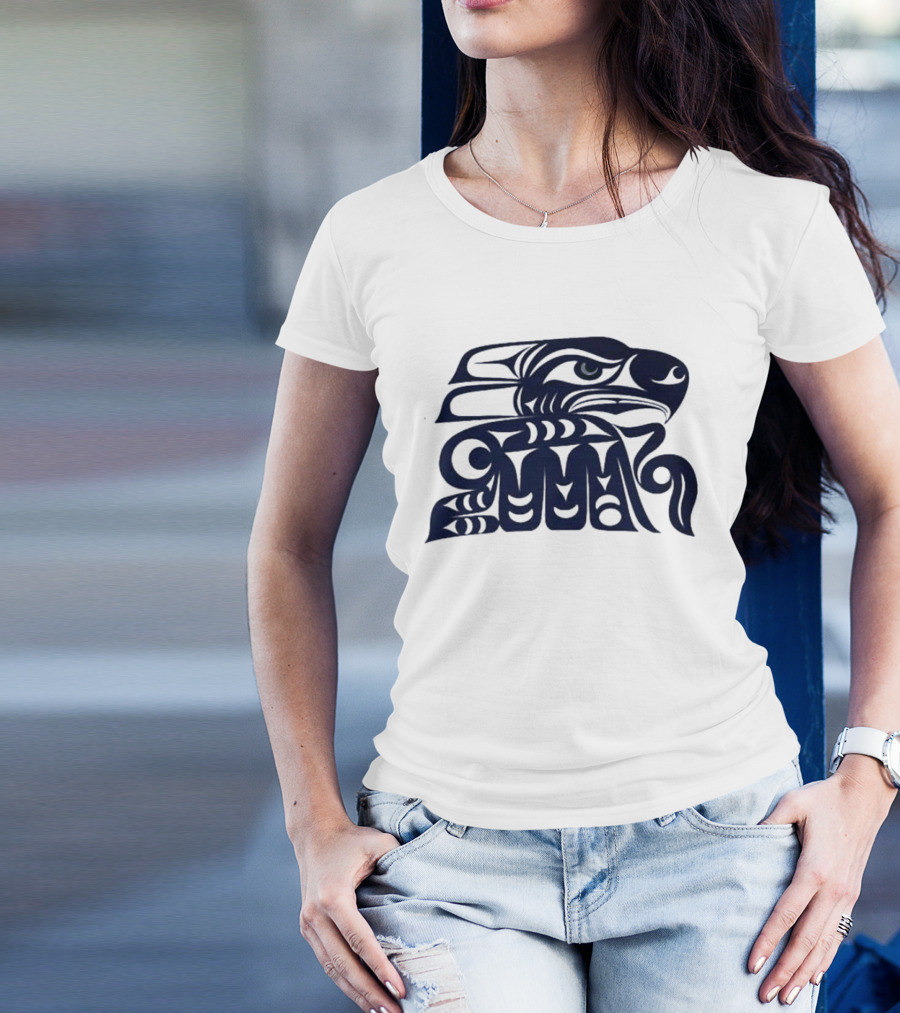 Muckleshoot Indian Tribe Seahawks Tribal T-Shirt