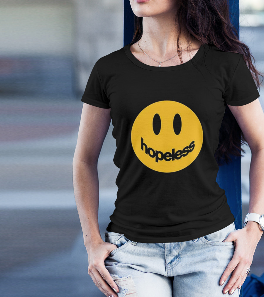 Hopeless Yellow Smiley Face T-Shirt