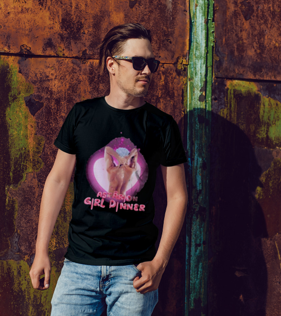 Astarion Girl Dinner Baldur’s Gate Game Character Back Pose T-Shirt