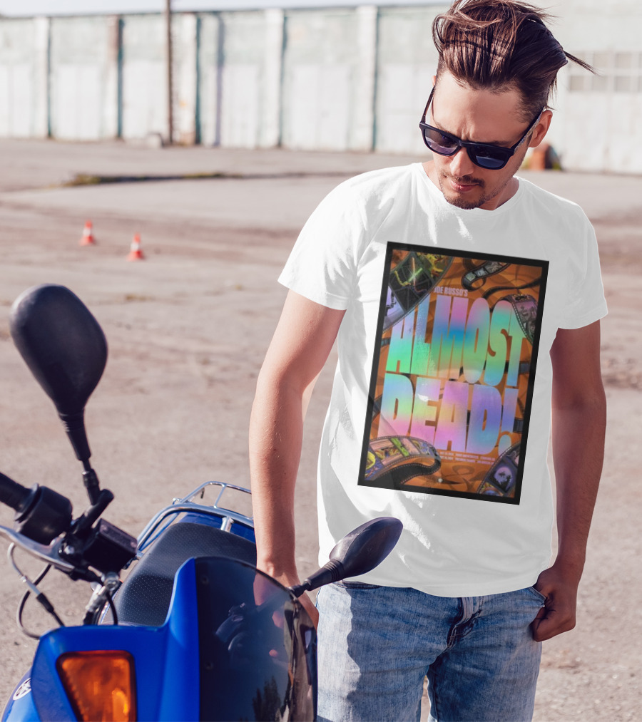 Joe Russo's Almost Dead Colorful Film Strip October 14 Concert T-Shirt