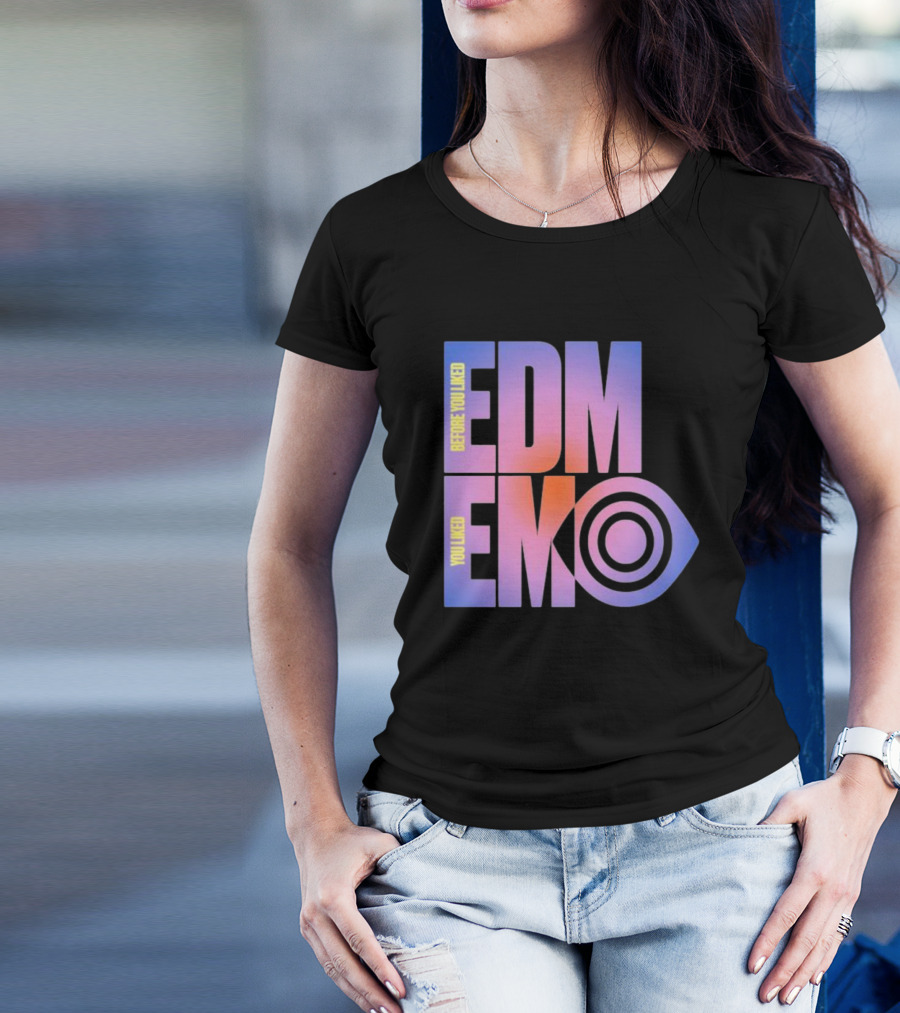 Before You Liked Edm Emo Nite X Insomniac Collaboration Pastel Gradient T-Shirt