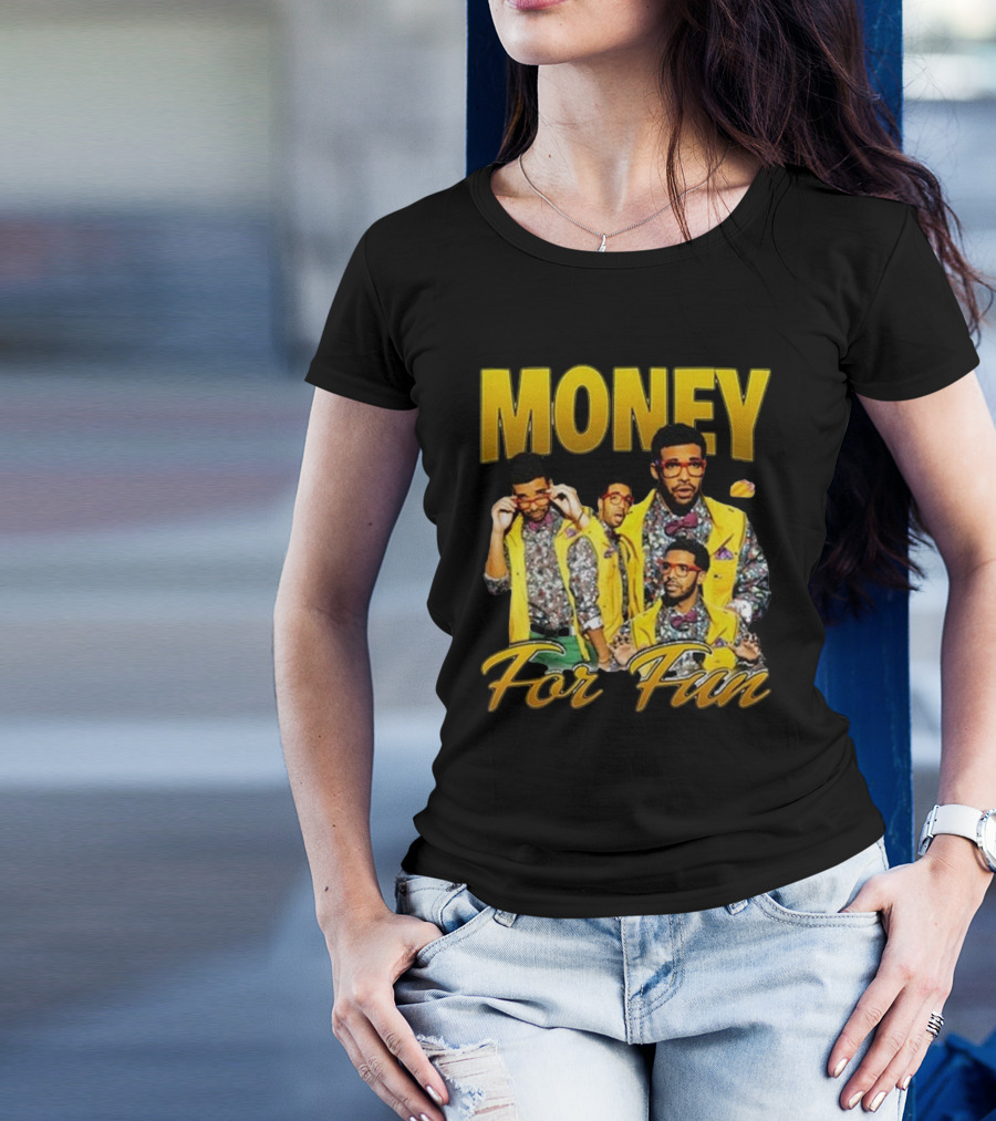 Memeabletees Money For Fun Drake T-Shirt