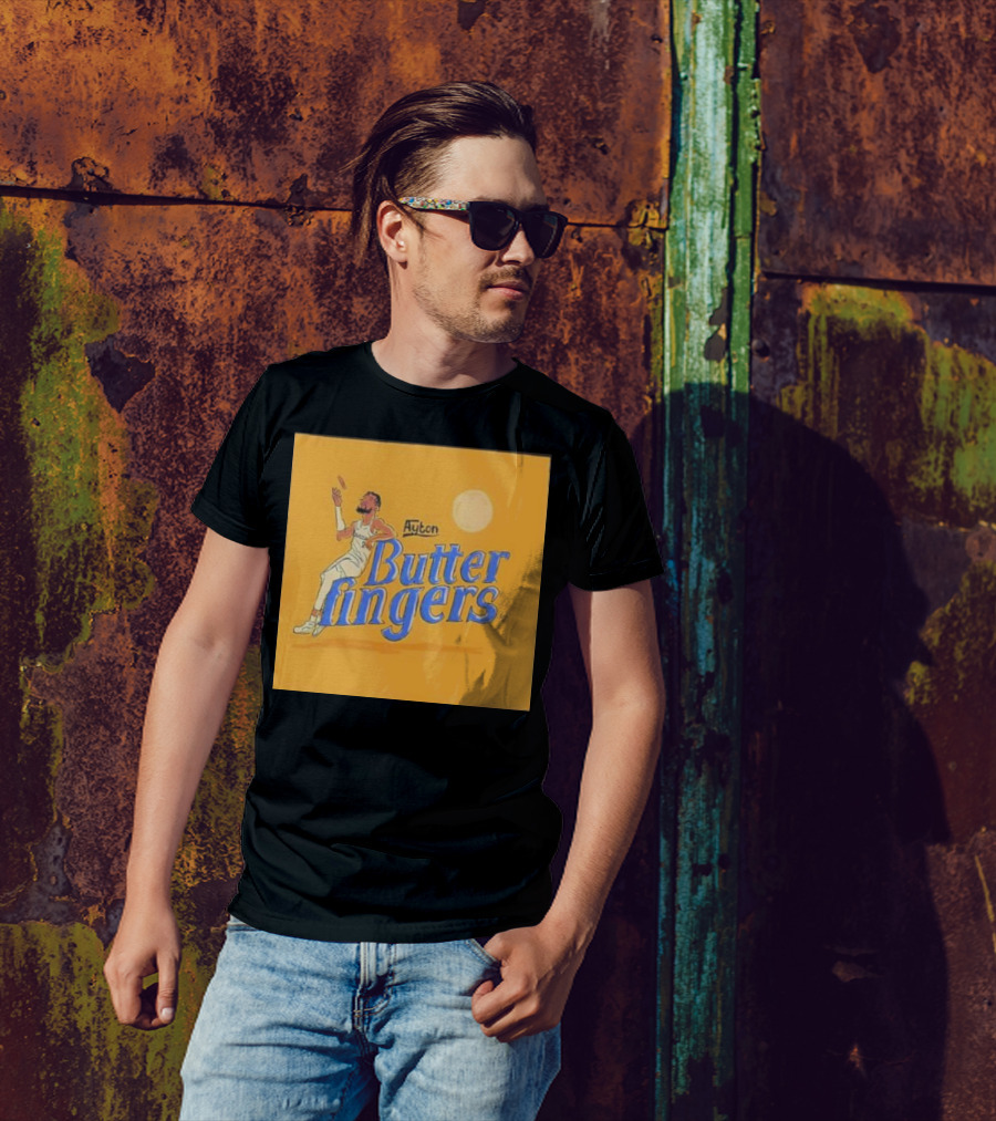 Phoenix Suns Ayton Butter Fingers Basketball Suns Ball T-Shirt