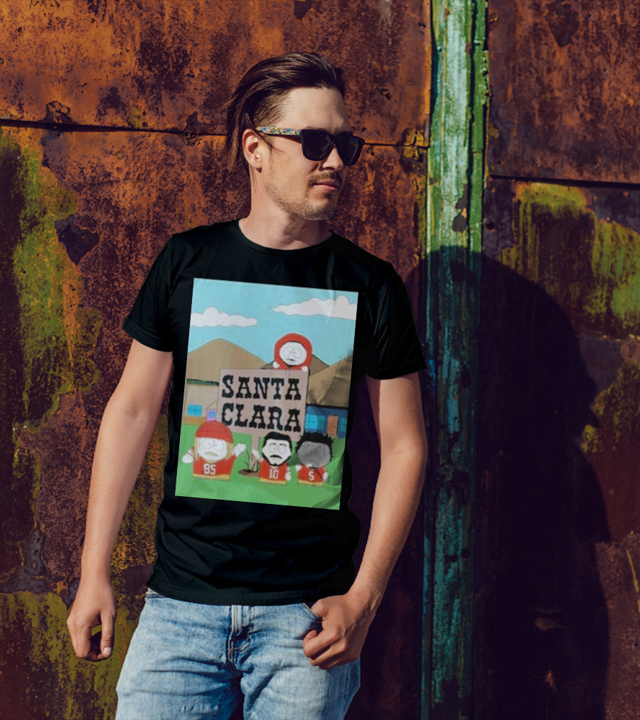 Santa Clara Day 147 South Park Football T-Shirt