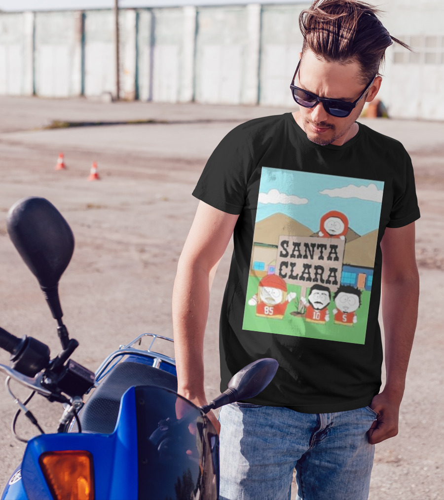 Santa Clara Day 147 South Park Football T-Shirt