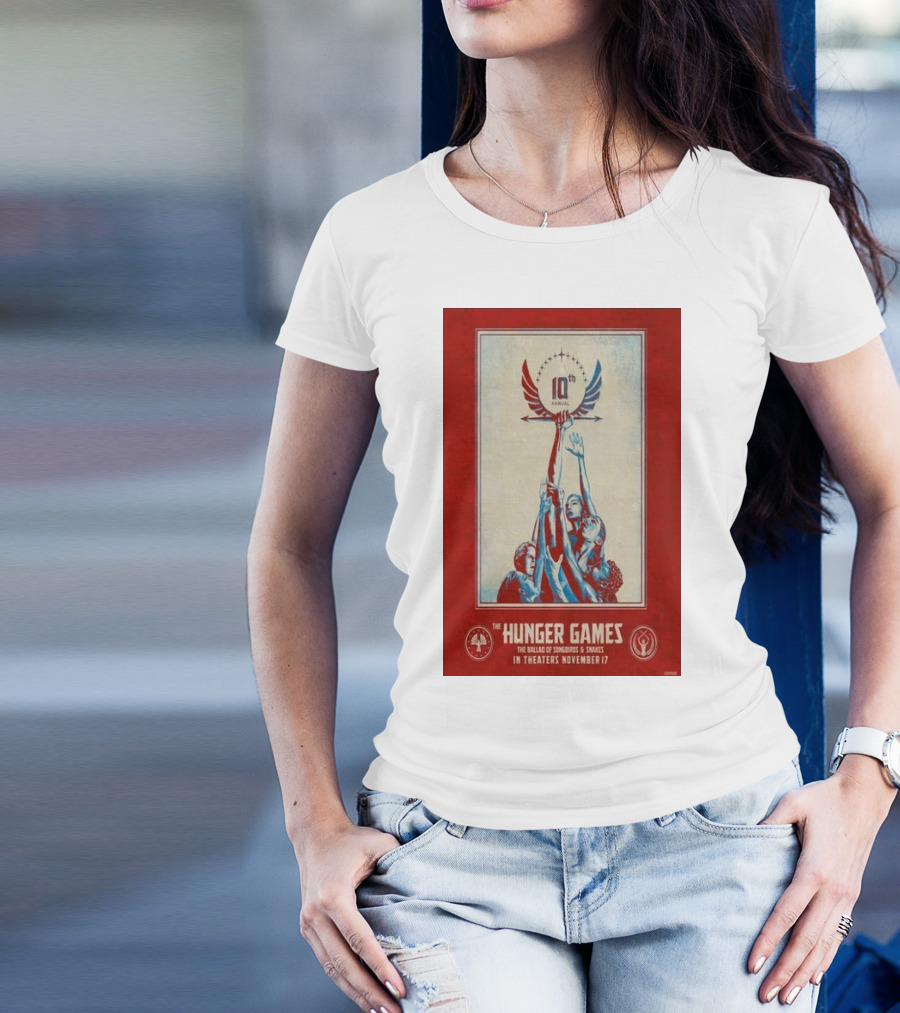The Hunger Games The Ballad Of Songbirds And Snakes 10th Annual In Theaters November 17 T-Shirt