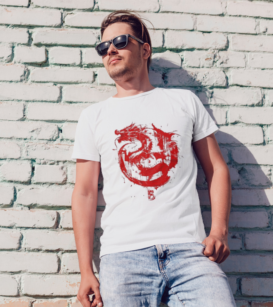Bryan Danielson Crimson Dragon Red T-Shirt