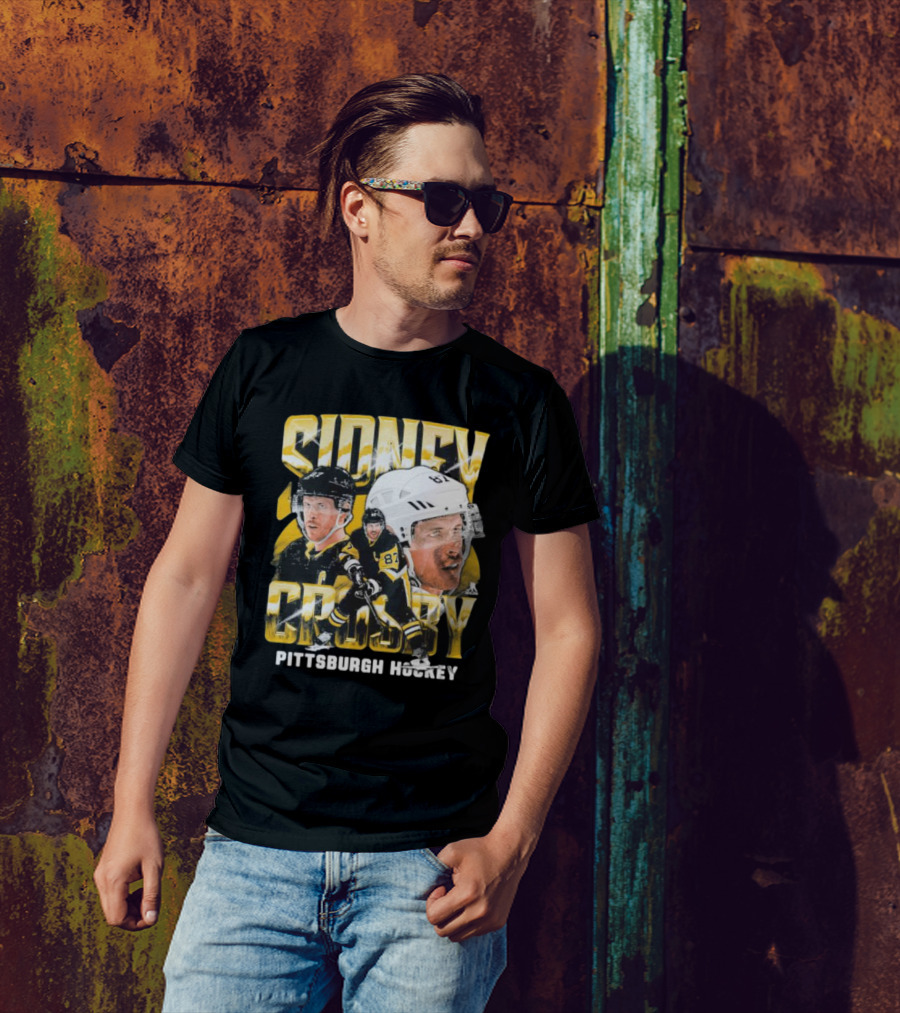 Sidney Crosby Pittsburgh Hockey Vintage 87 T-Shirt