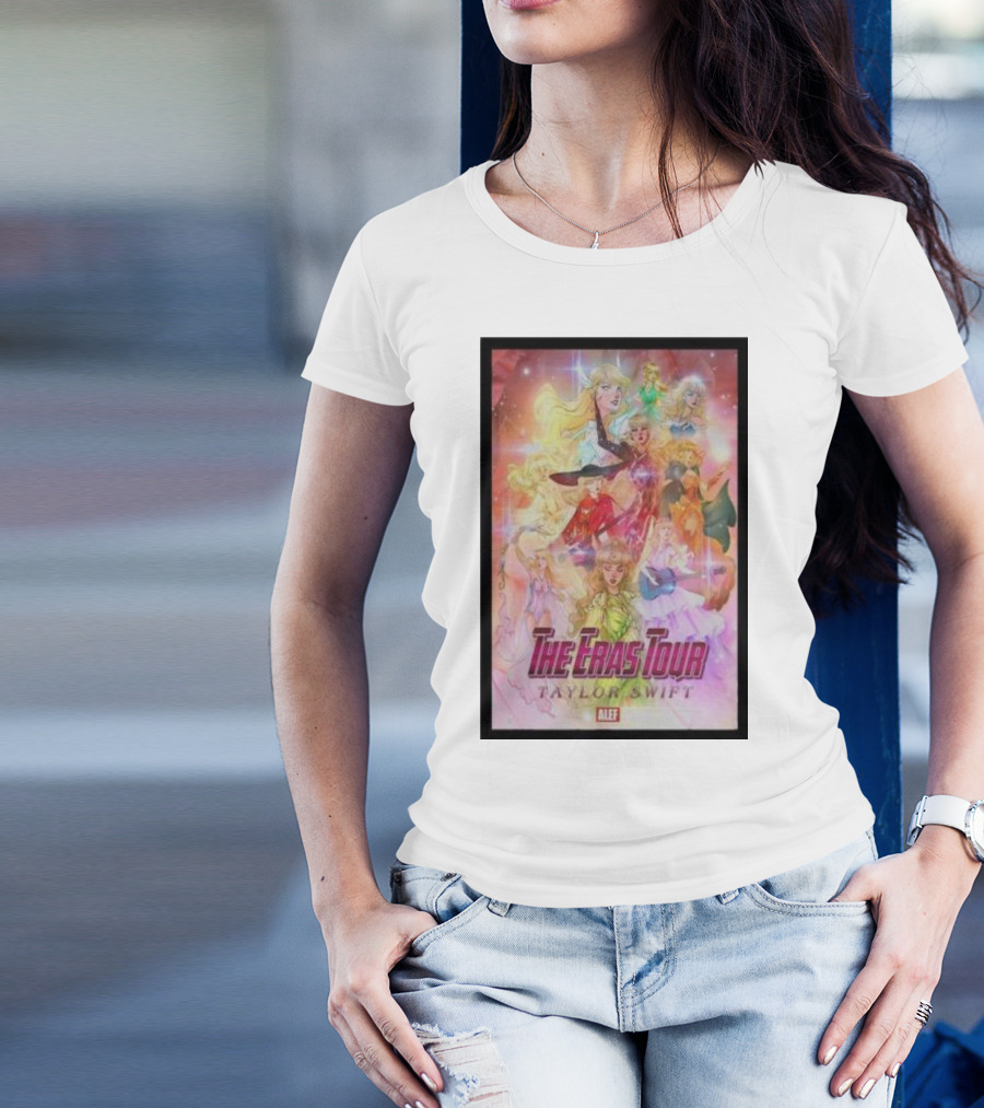 The Eras Tour Taylor Swift Alef Anime Aesthetic T-Shirt