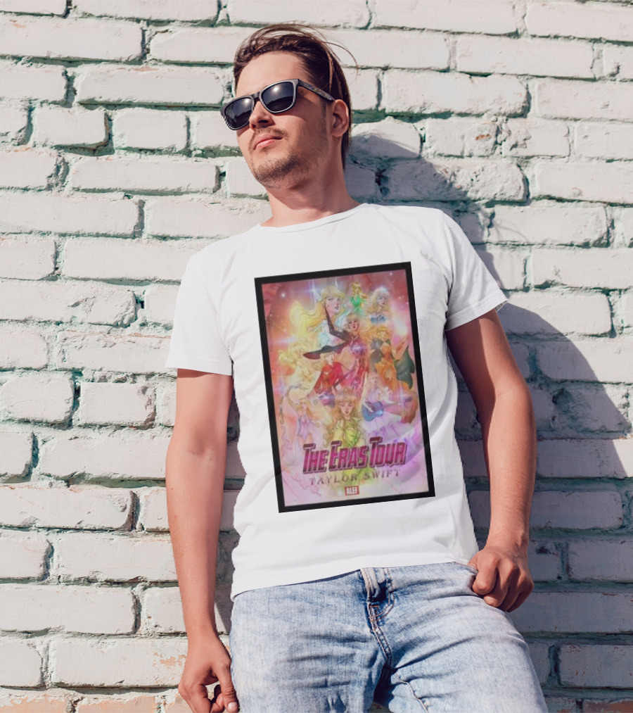 The Eras Tour Taylor Swift Alef Anime Aesthetic T-Shirt