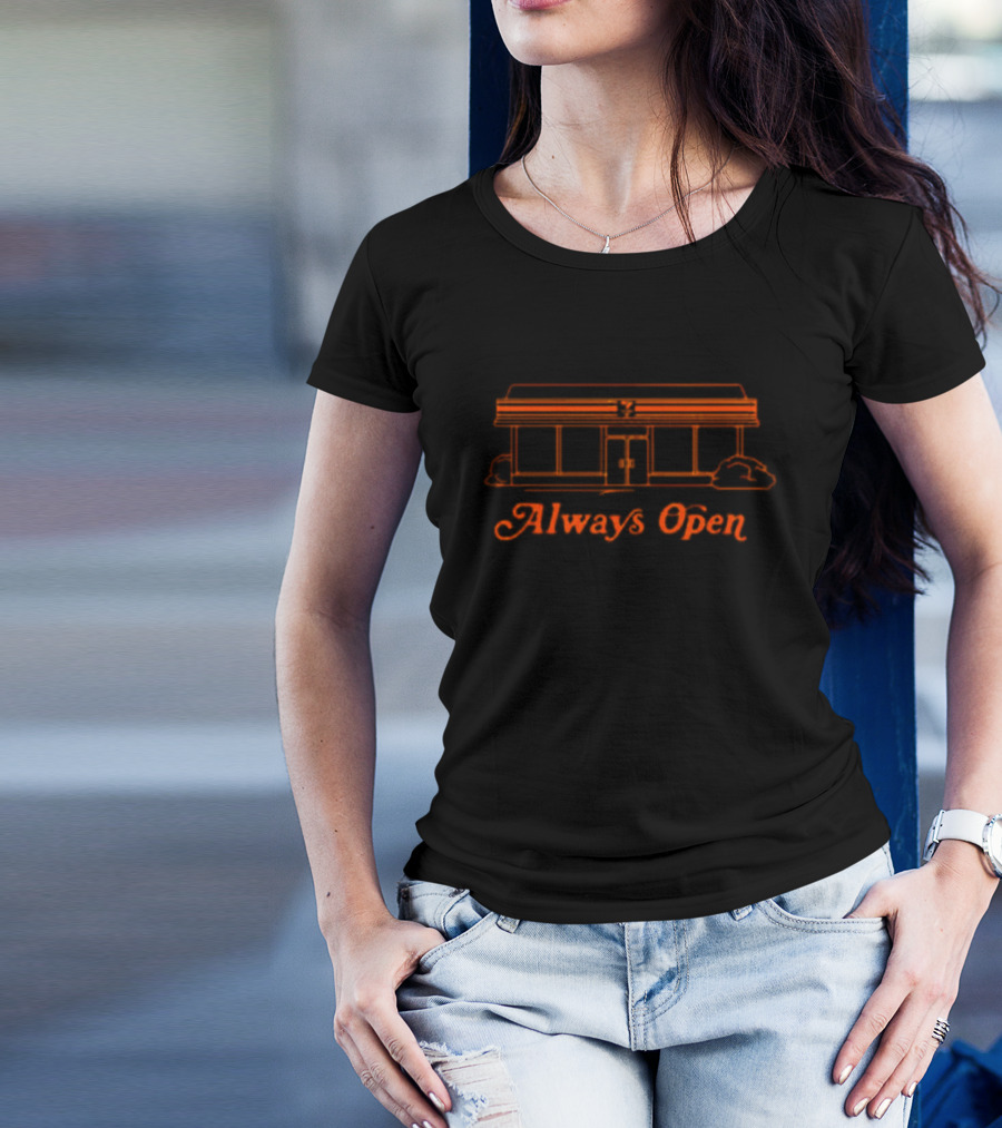Seven Eleven Always Open Storefront T-Shirt